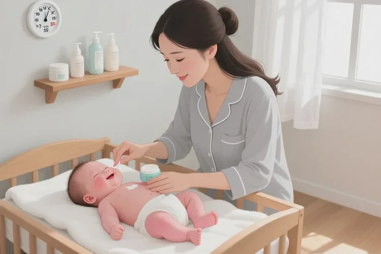 小儿肚子容易长湿疹可以治愈吗(图1)