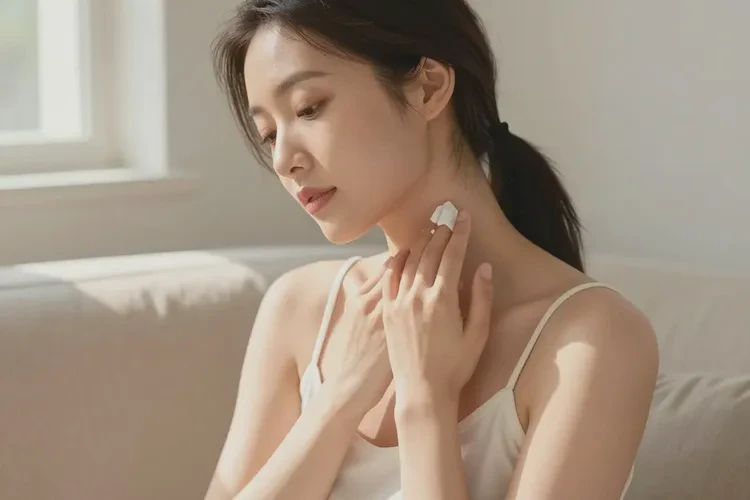 女性脖子上经常起湿疹可以治愈吗(图2)