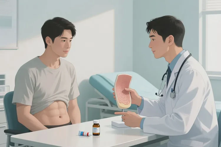 男性肚子上经常起湿疹可以治愈吗(图4)