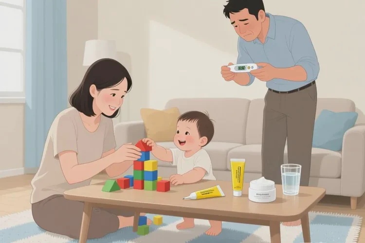 小儿脖子偶尔长湿疹可以治愈吗(图4)