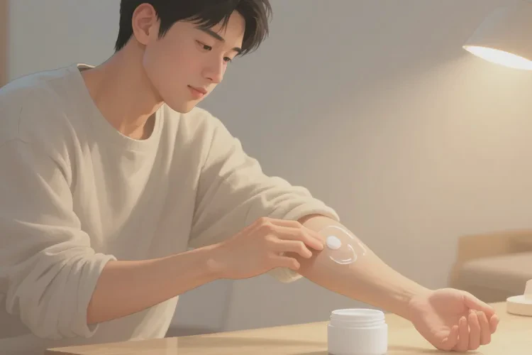 男性四肢有湿疹可以治愈吗(图1)