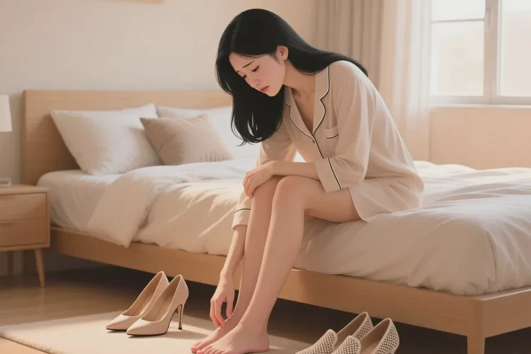 女性脚上容易长湿疹可以治愈吗(图1)