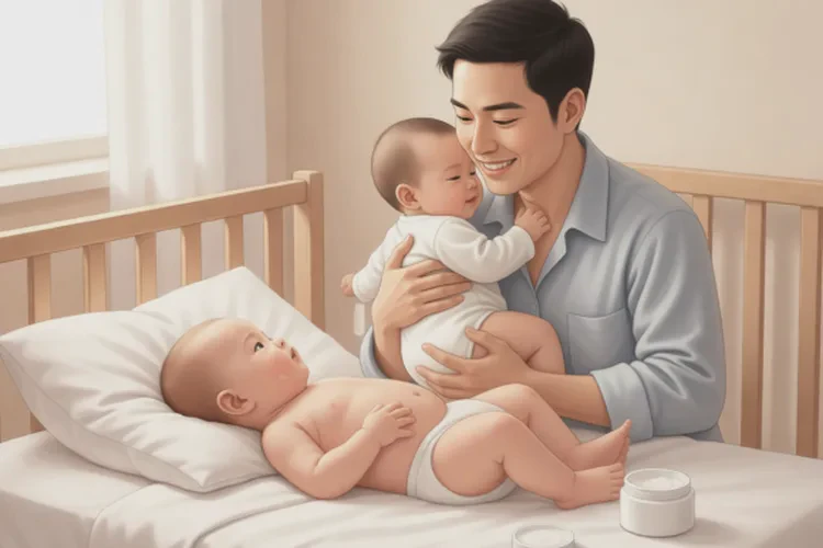 婴幼儿肚子上经常长湿疹可以治愈吗(图2)