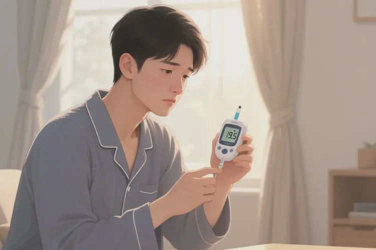 28岁早上空腹血糖19.5是怎么回事(图1)