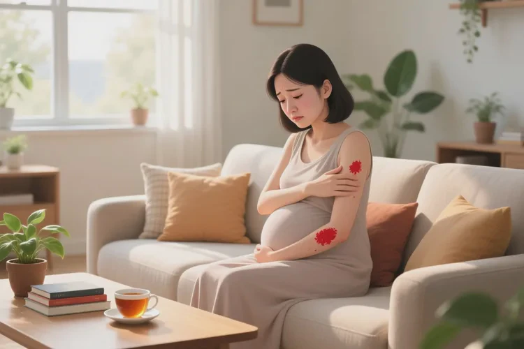 产妇全身出湿疹可以治愈吗(图1)