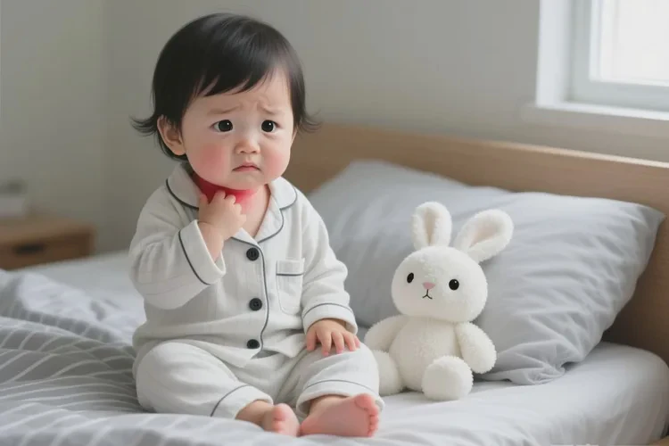 小儿脖子上偶尔起湿疹可以治愈吗(图2)