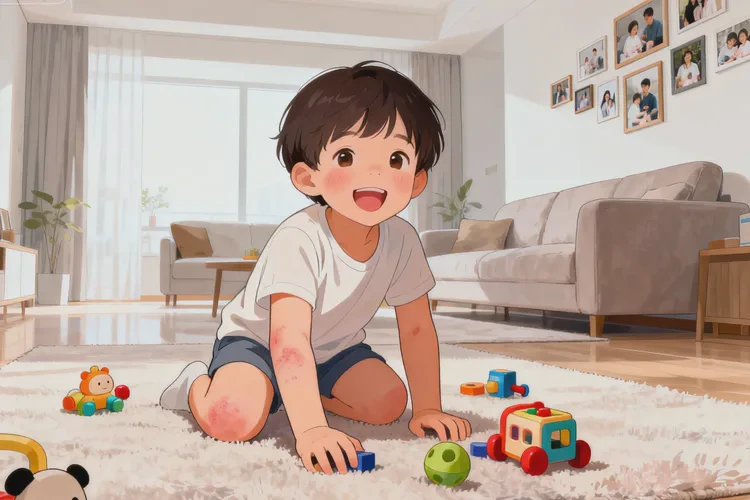 小孩全身经常起湿疹可以治愈吗(图3)