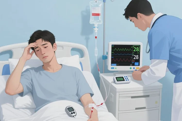 28岁中餐血糖20.4是怎么回事(图1)