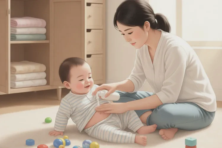 小孩肚子上经常长湿疹可以治愈吗(图1)