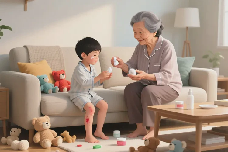 小儿大腿起湿疹可以治愈吗(图3)