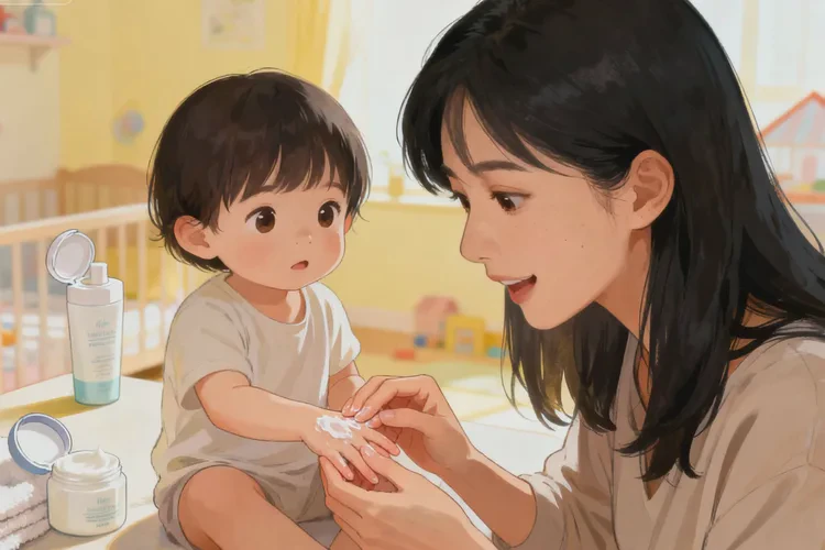 小孩手上起湿疹可以治愈吗(图1)