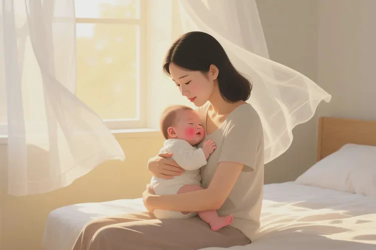 小儿面部容易起湿疹可以治愈吗(图1)