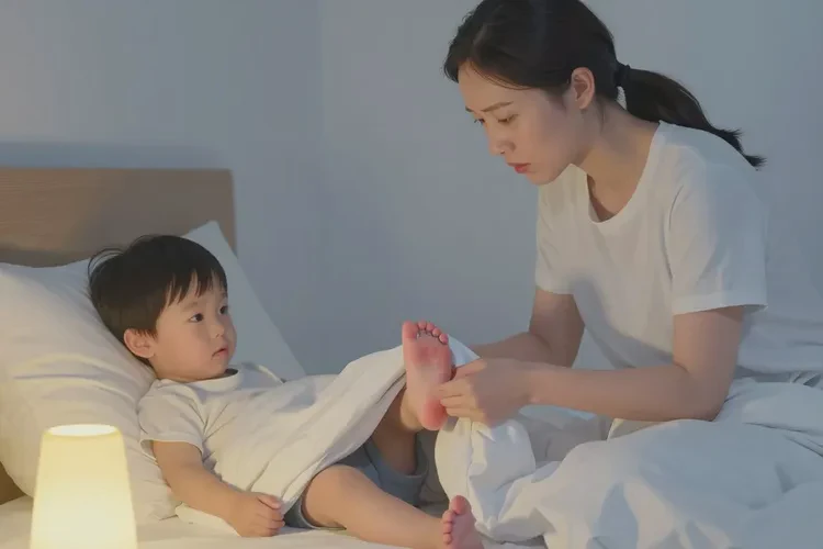 小儿脚上出湿疹可以治愈吗(图1)