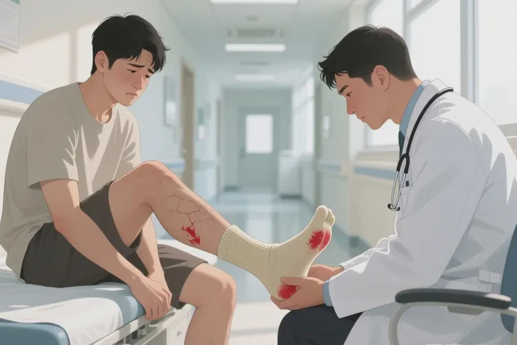 男性脚上起湿疹可以治愈吗(图1)