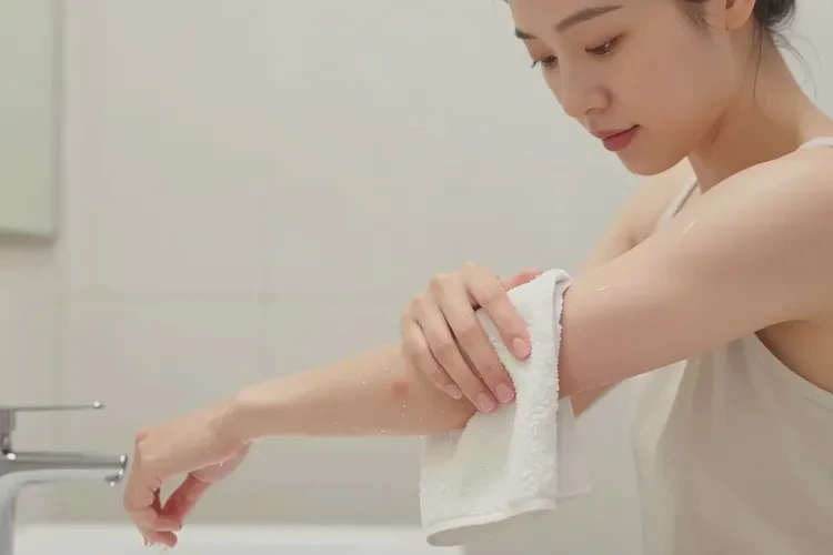 女性四肢偶尔起湿疹可以治愈吗(图1)