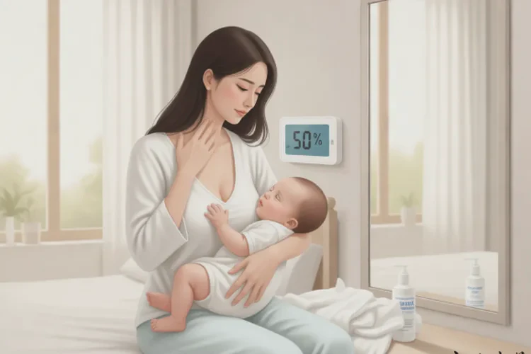 产妇脖子上有湿疹可以治愈吗(图2)