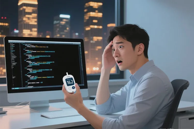 28岁早上空腹血糖16点2是怎么回事(图1)