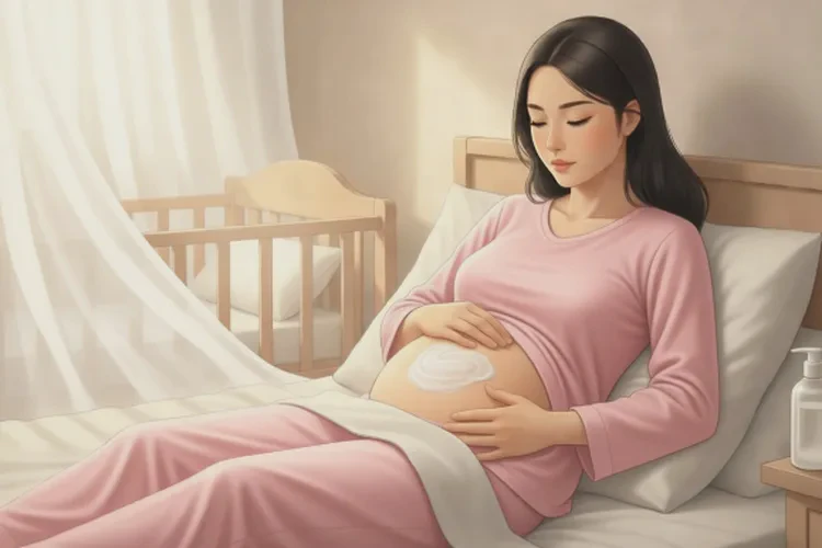 产妇肚子上容易长湿疹可以治愈吗(图1)