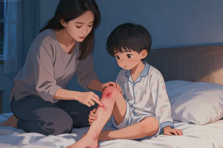 小孩小腿出现湿疹可以治愈吗(图1)