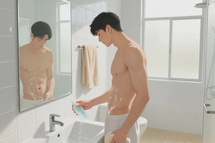 男性肚子偶尔起湿疹可以治愈吗(图1)