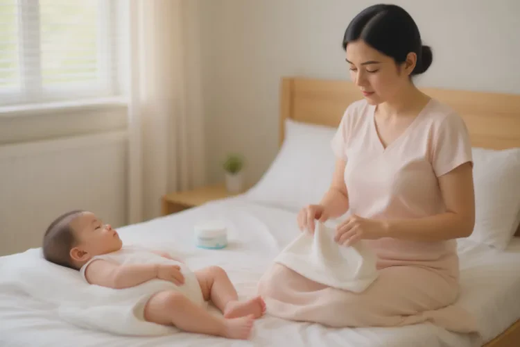 婴幼儿屁股上容易起湿疹可以治愈吗(图1)