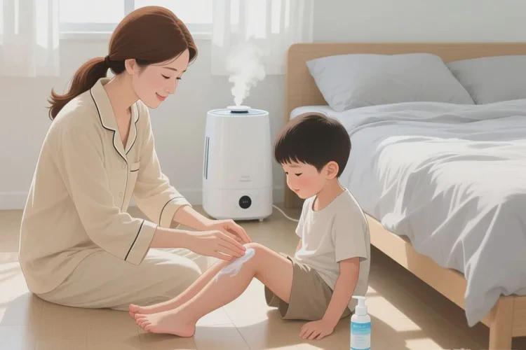 小儿四肢容易起湿疹可以治愈吗(图1)