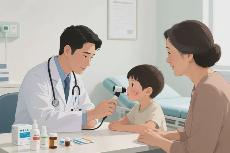 小儿全身长湿疹可以治愈吗(图3)