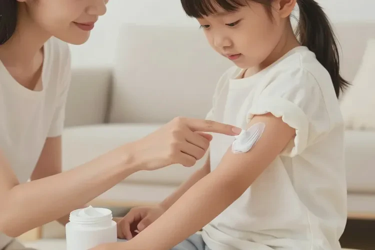 小儿手臂出现湿疹可以治愈吗(图3)