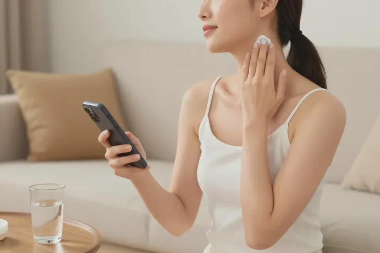 女性脖子起湿疹可以治愈吗(图2)