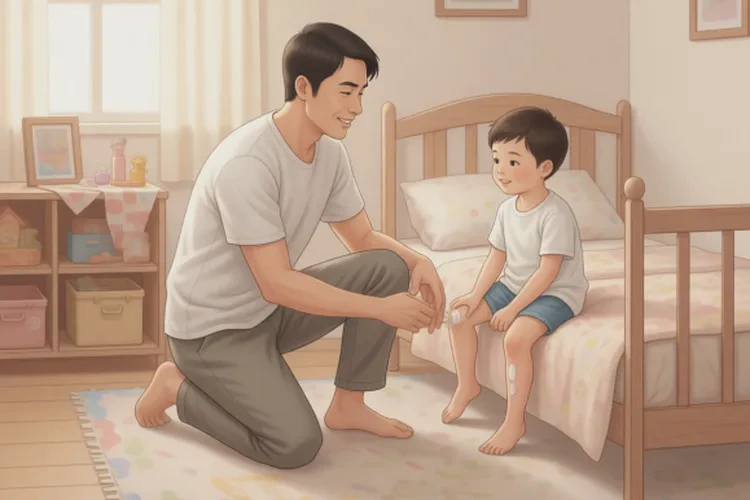 小孩小腿有湿疹可以治愈吗(图4)