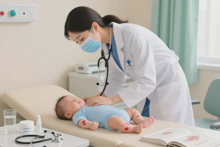 婴幼儿四肢容易起湿疹可以治愈吗(图1)