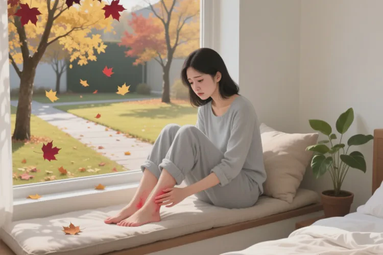 女性小腿经常长湿疹可以治愈吗(图1)