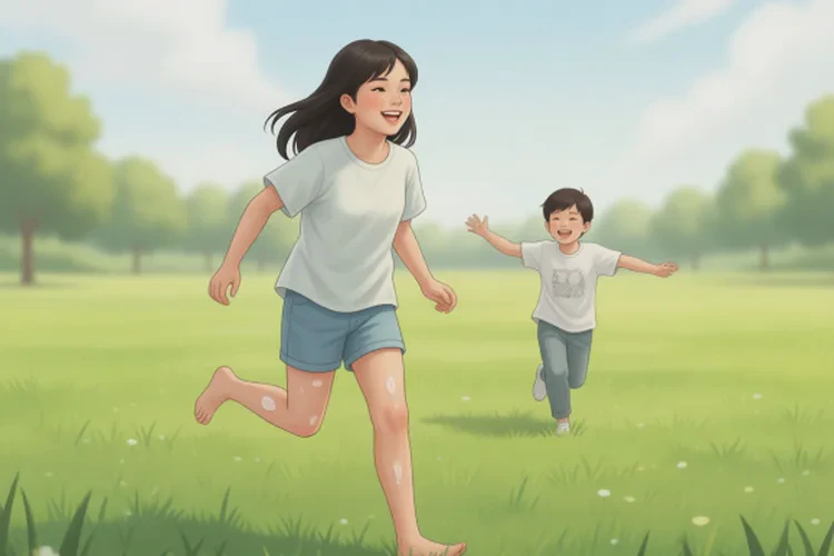 小孩小腿有湿疹可以治愈吗(图3)