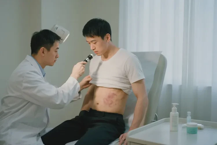 男性肚子经常起湿疹可以治愈吗(图4)