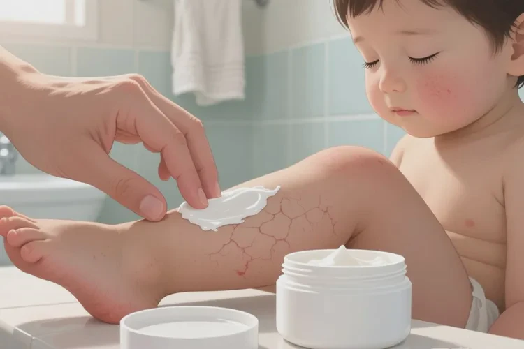 小儿小腿容易起湿疹可以治愈吗(图2)