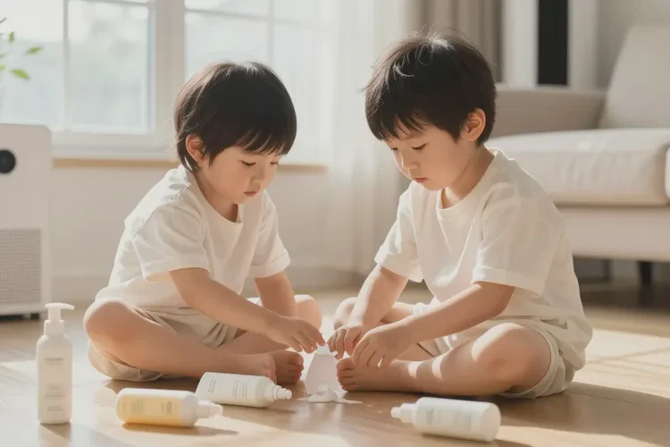 小儿全身经常长湿疹可以治愈吗(图1)