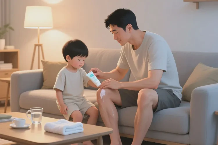 小儿大腿上偶尔起湿疹可以治愈吗(图2)