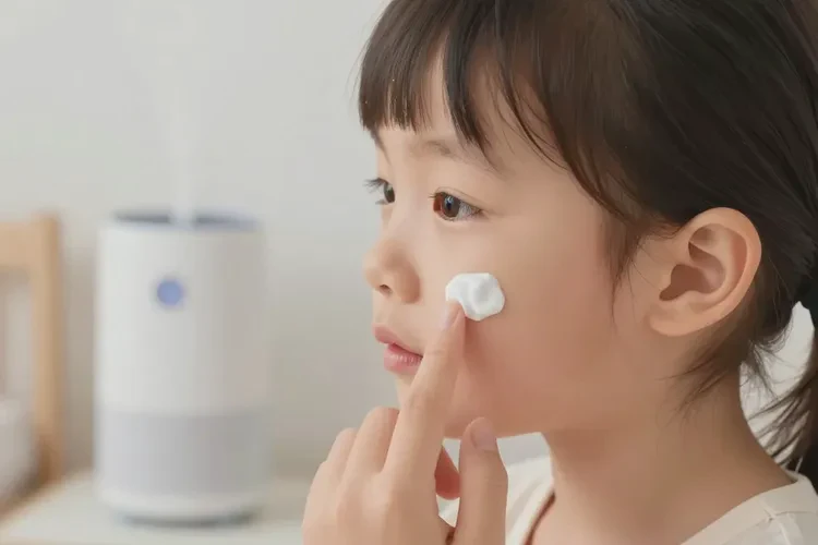 小儿脸上经常长湿疹可以治愈吗(图1)