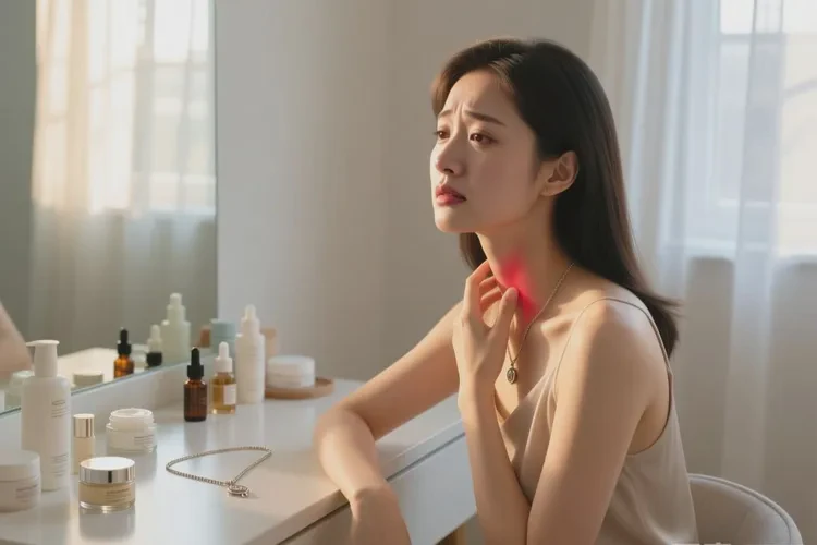 女性脖子经常长湿疹可以治愈吗(图1)