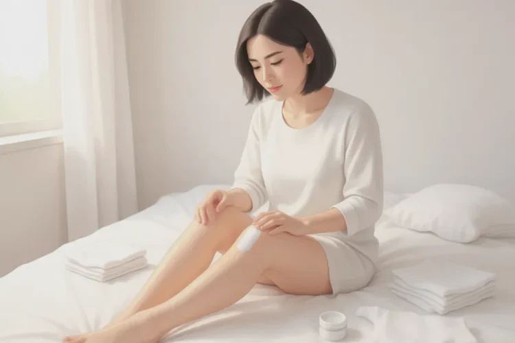 产妇大腿长湿疹可以治愈吗(图1)