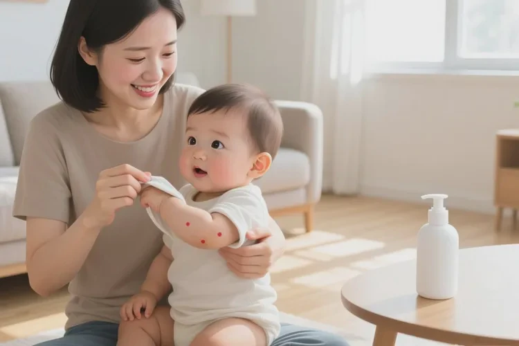 小孩四肢起湿疹可以治愈吗(图1)