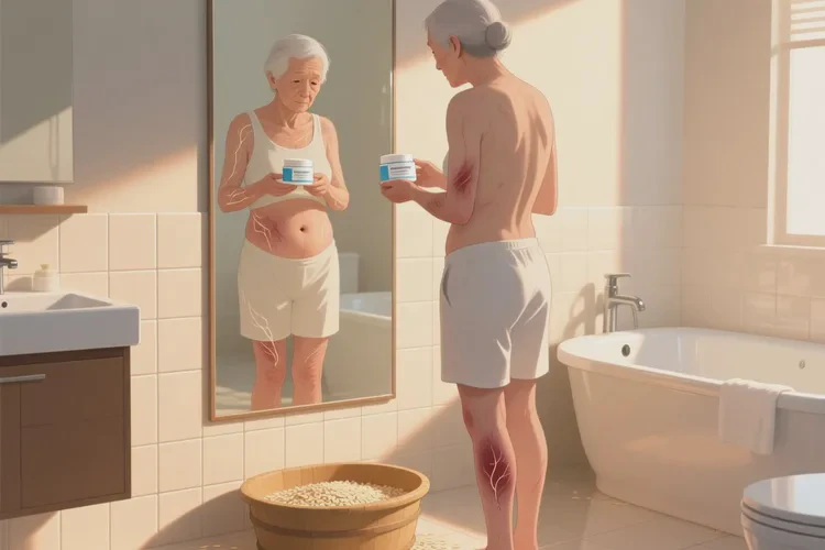 产妇肚子上出湿疹可以治愈吗(图3)