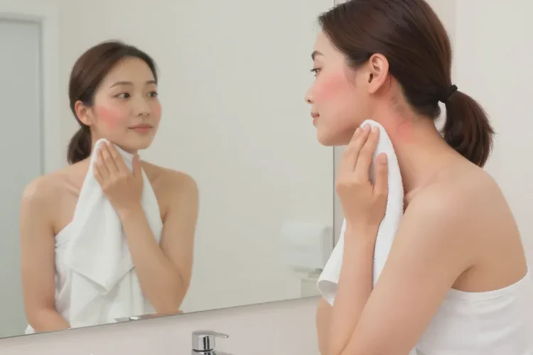 产妇脖子上起湿疹可以治愈吗(图1)