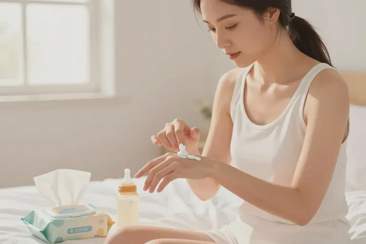 产妇手上经常长湿疹可以治愈吗(图1)