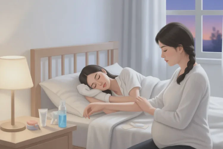 产妇肚子经常长湿疹可以治愈吗(图1)