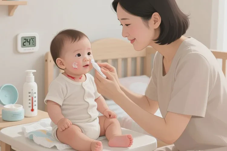 小儿脖子经常起湿疹可以治愈吗(图1)