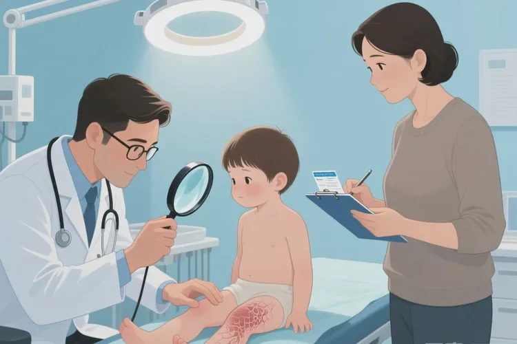 小儿大腿容易起湿疹可以治愈吗(图3)