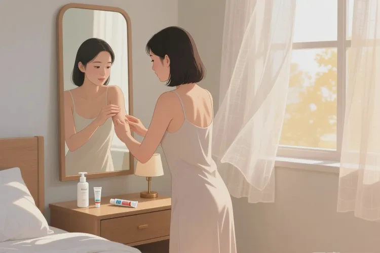 女性身上长湿疹可以治愈吗(图1)