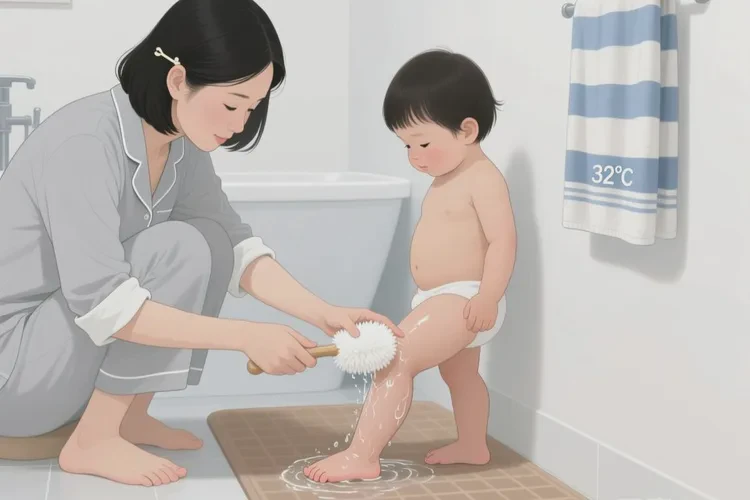 小儿大腿容易起湿疹可以治愈吗(图1)