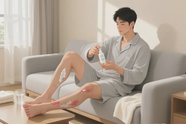 男性小腿容易起湿疹可以治愈吗(图2)